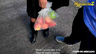 MERCADO de CARNE - Lúa Castelo - Sexy Colombiano Golpes E Fode Duro Con Alex Moreno