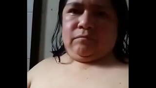 ���ाथरूम में परिपक्व